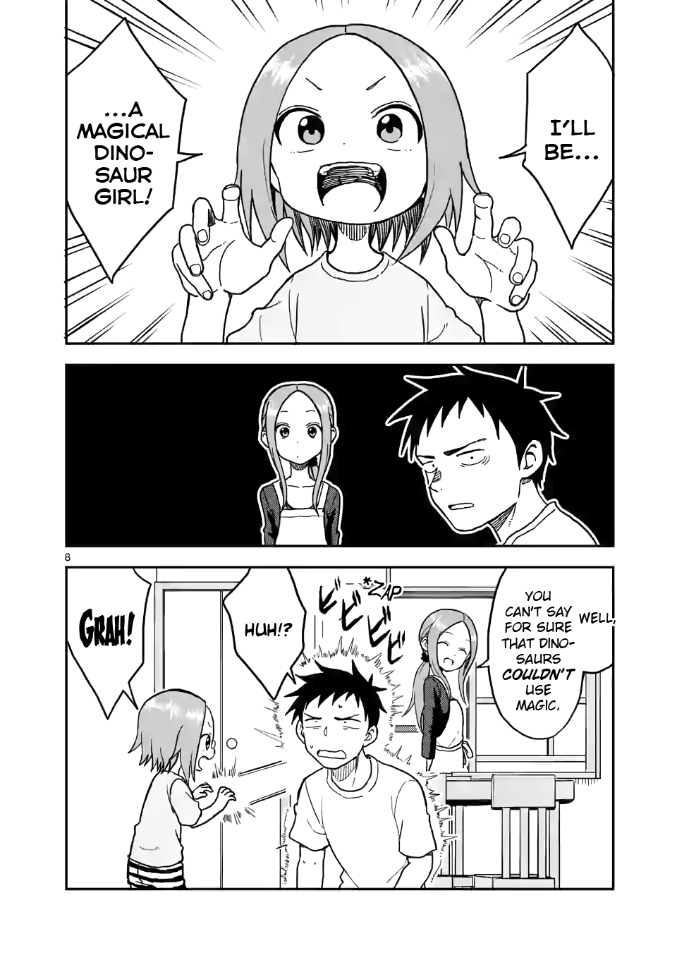 Karakai Jouzu no (Moto) Takagi-san Chapter 106 8